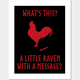 What's This? A Little Raven with a Message Norsemen Netflix Posters and Art